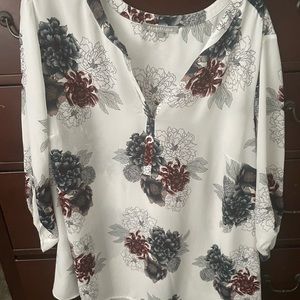 Split Neck Blouse